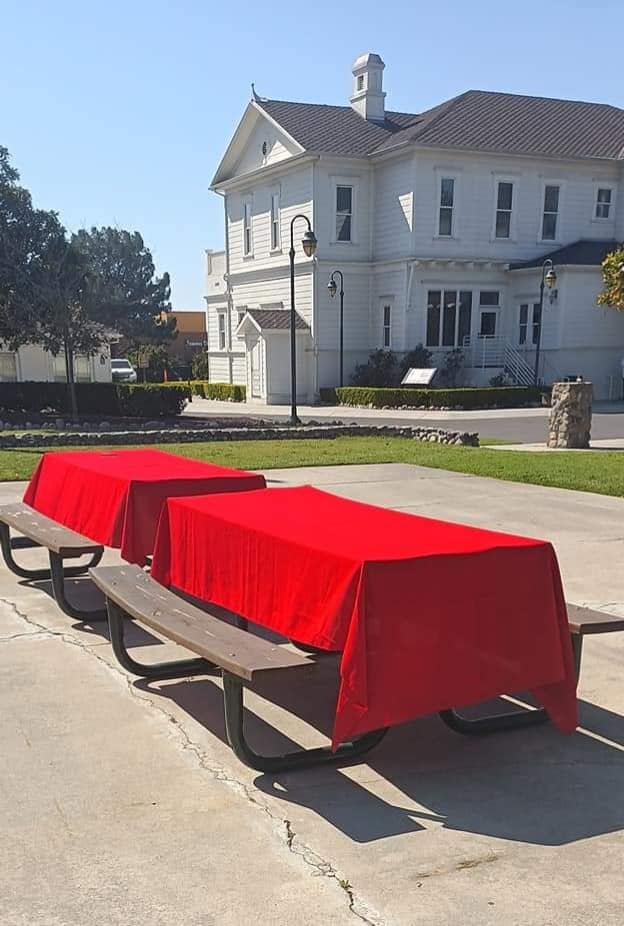 Tablecloth (red)